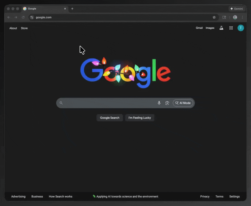 3. Load the extension